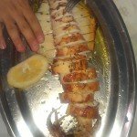 Calamar espetado del chiringuito Litoral @DondeComerEnMLG